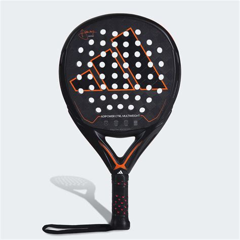 Black Padel Racket .